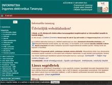 Tablet Screenshot of informatika.gtportal.eu